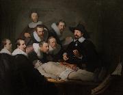 REMBRANDT Harmenszoon van Rijn The Anatomy Lesson of Dr Tulp (mk33) France oil painting artist